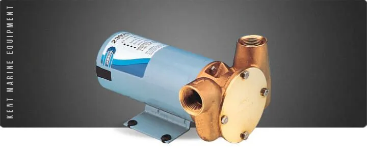 Pompes de cale à rotor flexible Jabsco