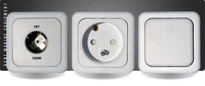 Mini prises et interrupteurs