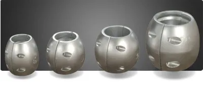 Anodes zinc ligne d'arbre