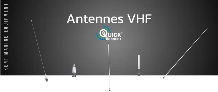 Antennes VHF Quick Connect™
