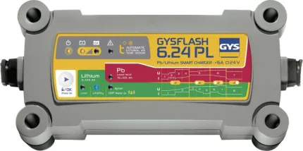 Chargeur 24VDC 6A IP65 Plomb ou LiFePO4 1 sortie