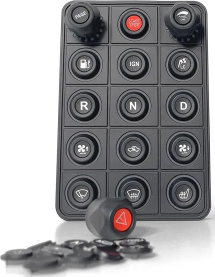 PKP 15 Pos 15mm keypad (3x5) MTR 2 rotary - CANopen - Deutsch