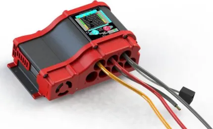 Chargeur DC-DC 12VDC -> 24VDC 30A (étanche IP68)