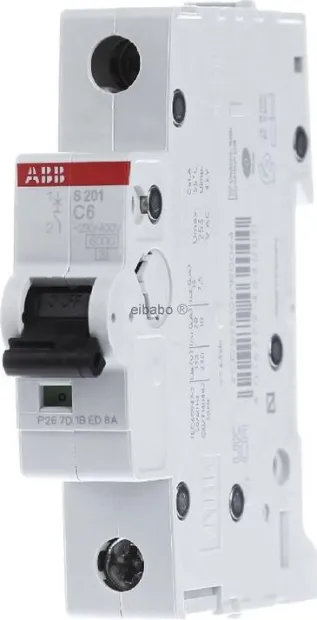 DISJONCTEUR 1P 230/400V 6A