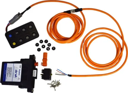 Pack Keybox 3x10A + 8x5A + 2x3A PWM + Clavier 8 touches avec câbles et sans les pastilles