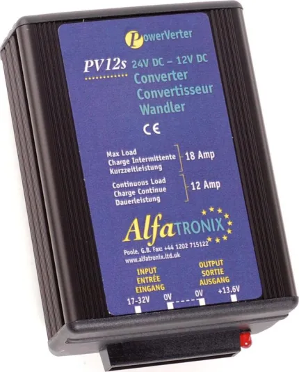 Abaisseur tension 24/12V 12/18A