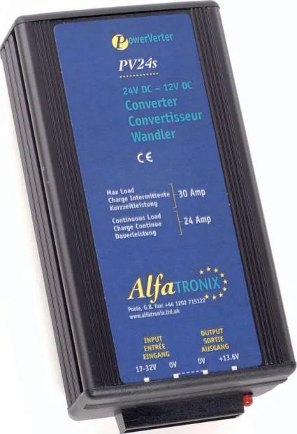 Abaisseur tension 24/12V 24/30A