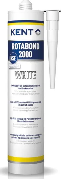 Adhésif/joint de montage Rotabond 2000  - Cartouche 290ml blanc