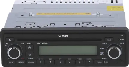 Autoradio Tuner USB AUX Bluetooth CD 12V 4X25W