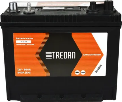 Batterie dual 12V 86A.h C20 640AEN