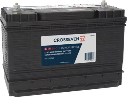 Batterie mixte 12V 105Ah avec CCA 800 – format optimisé