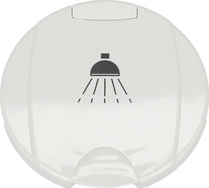 Boite encastrable ronde porte douche avec couvercle