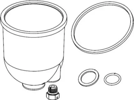 Bol de filtre 500FG/FGS