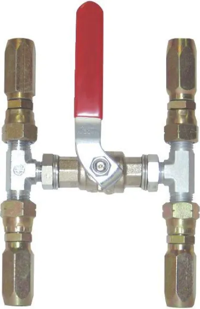 By-pass pour tuyau souple Ø 8mm