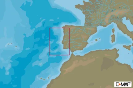 Carte C-MAP® 4D Portugal & Galice