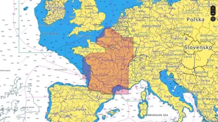 Carte C-MAP® Max France Eaux Intérieures