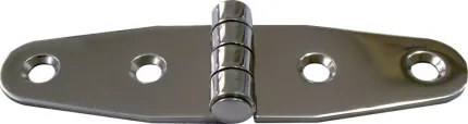 Charnière inox poli 27.5x101x2mm