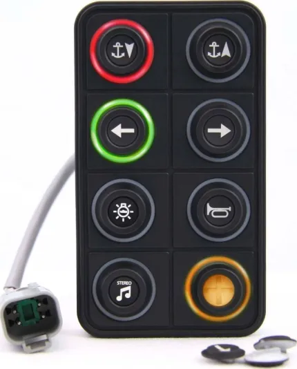 Clavier de commande Powerkey Pro 8 touches Ø15mm