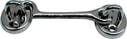 Crochet de porte laiton chromé 51mm