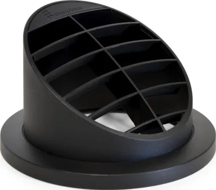 Diffuseur orienté 30° Ø60mm noir