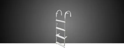 Echelle aluminium. 4 marches L=1200