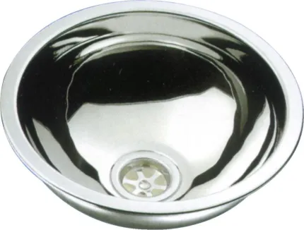 Evier inox rond D.290