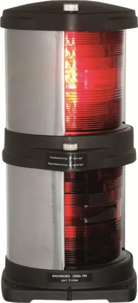 FEU DOUBLE SERIE 760 BABORD 112.5°, 24-230V