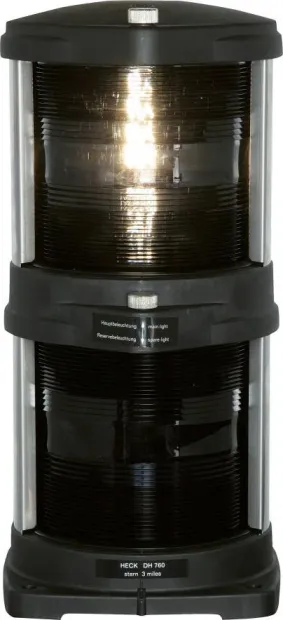 FEU DOUBLE SERIE 760 POUPE BLANC 135°, 24-230V