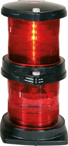 FEU DOUBLE SERIE 760 TOUT HORIZON ROUGE 360°, 24-230V