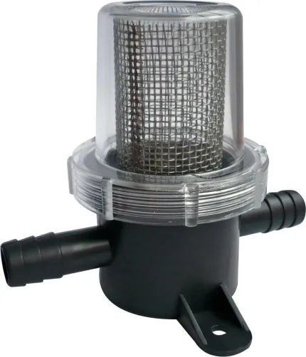 Filtre maille grosse entrée/sortie 1/2'' annelé