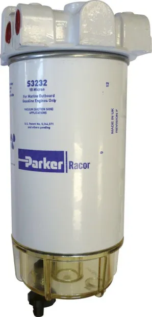 Filtre séparateur essence bol transparent 340l/h