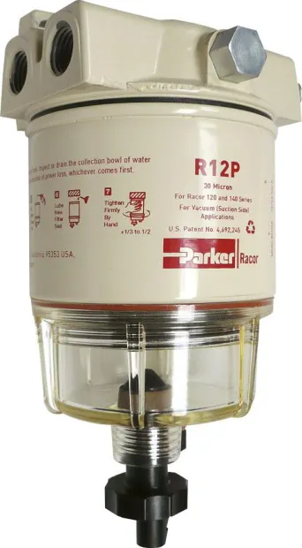 Filtre séparateur gasoil bol transparent 57l/h