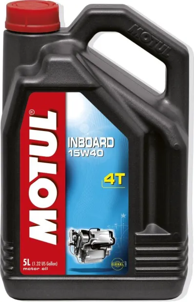 Huile moteur Inboard 4T 15W40 bidon 5L