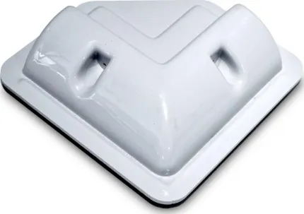 Kit 4 coins fixation panneau solaire - Blanc