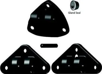 KIT DE FIXATION UNIVERSEL (1 VERIN)