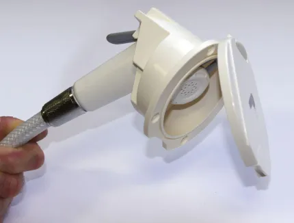 Kits douchette + flexible 4m PVC+ boîte encastrable