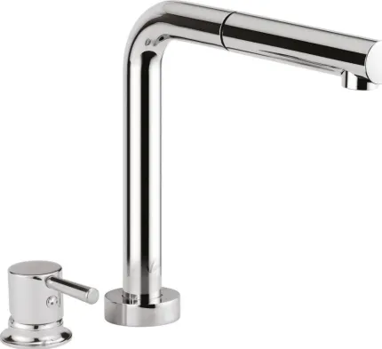 Mitigeur rétractable avec douchette