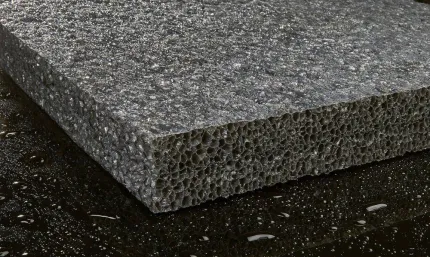 Mousse isolation phonique 1200x1200x40mm - Noir