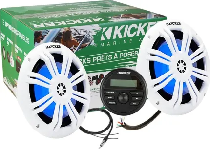 Pack Audio Marine Kicker Ambiance – KMC2 et HP 6.5