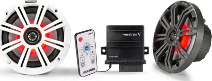 Pack MédiaBox : MédiaBox + 2HP6.5'' LED + Antenne + câble audio