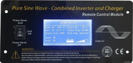Panneau de contrôle à distance