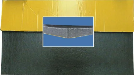 Plaque isolante phonique 1000x1000x25mm