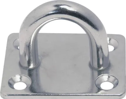 Pontet sur platine 30x35mm inox 304