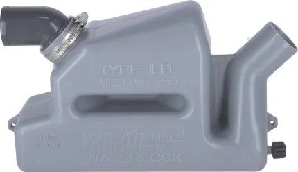 Pot d'échappement Ø50 entrée orientable