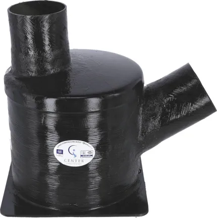 Pots à barbotage E à 45° / S Verticale 5'' Ø127mm