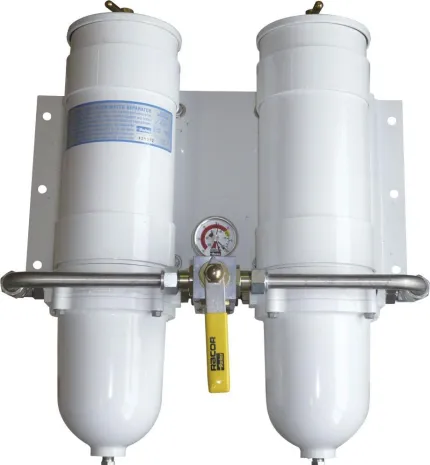 Préfiltre séparateur Double 1000 680/1360l/h bol métal