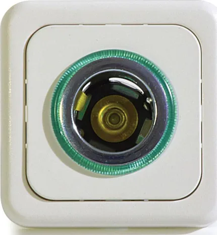 Prise allume cigare encastrable blanc