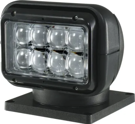 Projecteur motorisé 12V 32W LED - Version Noir