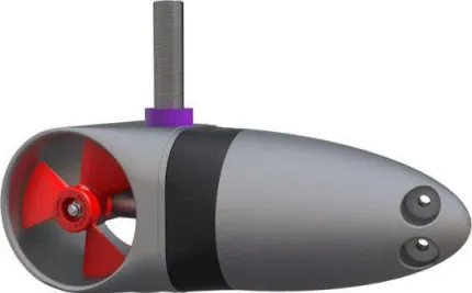 Propulseur externe poupe EX70C 70KG 24V