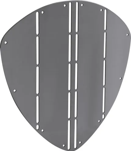 Protection d'étrave inox rectangulaire